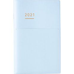 ヨドバシ Com コクヨ Kokuyo ニ Jcmd2lb 21 ジブン手帳 Mini 21 Diary ライトブルー 通販 全品無料配達