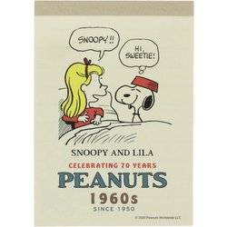 ヨドバシ Com サンスター文具 Sun Star S Peanuts 70周年 第2弾 メモミニ 60年代 キャラクターグッズ 通販 全品無料配達