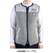 CL5JUK04 XL MGRY [中綿ストレッチコンビベスト レディース XLサイズ ミディアムグレー]