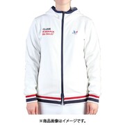 CL5JUY05 L WHT [裏毛ボンディングパーカー レディース Lサイズ ホワイト]