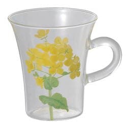 菜ばな 耐熱ガラス 天開マグ 49P103