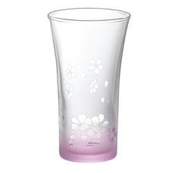 桜の舞 ガラス 一口ビール 11S139