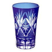 切子ガラス 一口ビール ルリ 41H326