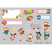 キャラクターグッズ クレヨンしんちゃん ノンアイロンステッカー irodo(イロド) かすかべ防衛隊