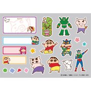 キャラクターグッズ クレヨンしんちゃん ノンアイロンステッカー irodo(イロド) ヒーロー