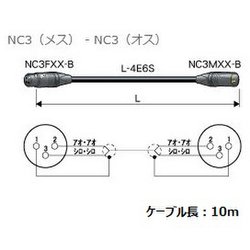 ヨドバシ.com - カナレ CANARE EC10-B [XLRケーブル NC3オス-NC3メス 