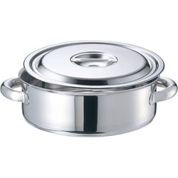 EBM モリブデンジⅡ 外輪鍋 36cm 蓋付