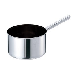 EBM モリブデンジⅡプラス 深型片手鍋 21cm 蓋無ノンスティック