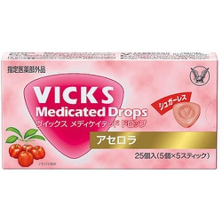 ヴイックスMドロップシュガーレス アセロラ [指定医薬部外品 のど・口中改善]