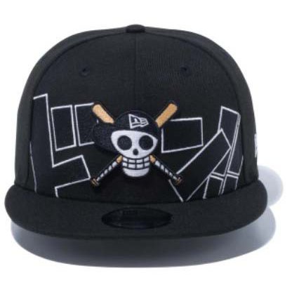 9fifty One Piece ワンピース ドクロ 海賊旗 ドン ブラック 57 7 61 5cm アウトドア 帽子 Secdata