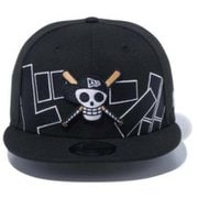 9FIFTY ONE PIECE ワンピース ドクロ 海賊旗 ドン！！ 12541443 ブラック 57.7-61.5cm [アウトドア キャップ]