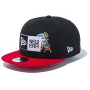 9FIFTY ONE PIECE ワンピース ボックスロゴ トニートニー・チョッパー 12541440 ブラック/スカーレット 57.7-61.5cm [アウトドア キャップ]