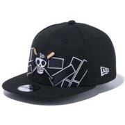 Youth 9FIFTY ONE PIECE ワンピース ドクロ 海賊旗 ドン！！ 12540975 52-55.8cm [アウトドア キャップ]