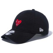 9TWENTY Keith Haring キース・へリング ハート 12551307 ブラック 56.8-60.6cm [アウトドア キャップ]