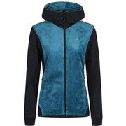 ANDES 20 HOODY JACKET WOMAN MJAP13W 51 ブルーグリーン Lサイズ [アウトドア フリース レディース]