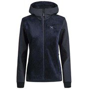 ANDES 20 HOODY JACKET WOMAN MJAP13W 81 ダークネイビー Sサイズ [アウトドア フリース レディース]