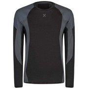 RUN FLY MAGLIA MMGR03X 9093 ブラック/ディムグレー Sサイズ [アウトドア ロングスリーブ メンズ]
