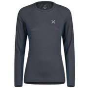 UNDER MICRO MAGLIA WOMAN MMGU30W 9386 ディムグレー/スティールブルー Lサイズ [アウトドア ロングスリーブ レディース]