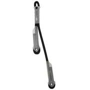 ランヤード V スタティックロープ Lanyard V W2200B001 オールブラック 25/45cm [セミスタティックロープ]