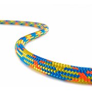 ドレーナライン11.8mm(アイナシ) 7350140 イエロー×ブルー×オレンジ 45m [クライミングライン]