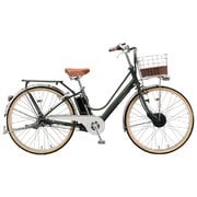 電動アシスト自転車 カジュナe ベーシックライン 26型 内装3段変速 E.Xダークオリーブ CB6B41 3P10WB0
