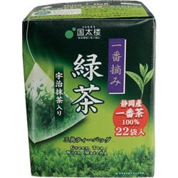 一番摘み緑茶宇治抹茶入り 三角ティーバッグ 22パック [ティーバッグ]