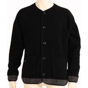WOOL BOA CARDIGAN 425178 BLK Sサイズ [アウトドア　ジャケット]