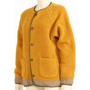 WOOL BOA CARDIGAN 425178 MUSTARD WSサイズ [アウトドア　カーディガン レディース]