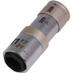 QCソケットダブル 6角 インスライド 17x21mm 19841