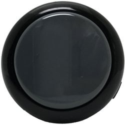 静音押しボタン30Φ 黒枠ダークグレー OBSFE-30-K/DH