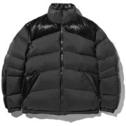 REVERSIBLE MUFFLE DOWN JACKET リバーシブルマッフルダウンジャケット WJOU0034 ブラック(K) Lサイズ [アウトドア ダウンウェア メンズ]