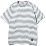 STRIPED T-SHIRT ストライプティーシャツ WJTE0020 グレー(H) Mサイズ [アウトドア カットソー メンズ]
