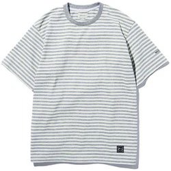 ヨドバシ Com ウールリッチ Striped T Shirt ストライプティーシャツ Wjte00 グレー H Lサイズ アウトドア カットソー メンズ 通販 全品無料配達