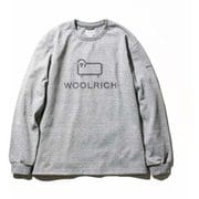 LOGO L/S T-SHIRT ロゴロングスリーブTシャツ WJTE0022 グレー(H) Mサイズ [アウトドア カットソー メンズ]