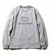 LOGO L/S T-SHIRT ロゴロングスリーブTシャツ WJTE0022 グレー(H) Lサイズ [アウトドア カットソー メンズ]