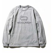 LOGO L/S T-SHIRT ロゴロングスリーブTシャツ WJTE0022 グレー(H) Lサイズ [アウトドア カットソー メンズ]