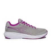 175600 [diadora（ディアドラ） 175600 FLAMINGO 5 W レディース・ランニングシューズ 23.5cm シルバー×パープル]