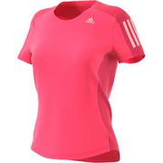 オウン ザ ラン 半袖Tシャツ OWN THE RUN TEE IPF44 FT2404 シグナルピンク J/Mサイズ [ランニングウエア シャツ レディース]