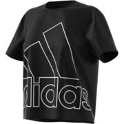 14639 GK3330 J/M [W FAVOURITES ビッグロゴTシャツ ブラック/ホワイト]