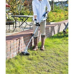 美品 EARTH MAN GGT-120Li ブレードグラストリマー 草刈り機 高儀(EARTMAN) 10.8V充電ブレードグラストリマー GGT-120Li