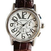 メンズウォッチ レザーバンド W-PCM10253BRN