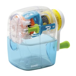 手動鉛筆削り トガリターン 透明 EK-4297-T