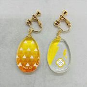 鬼滅の刃 ガラスイヤリング 我妻善逸 [キャラクターグッズ]