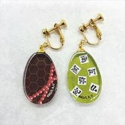 鬼滅の刃 ガラスイヤリング 悲鳴嶼行冥 [キャラクターグッズ]