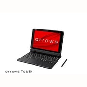 タブレットパソコン arrows Tab EHシリーズ/10.1型ワイド/Celeron N4000/メモリ 4GB/eMMC 128GB/Windows 10 pro 64ビット/Office Home and Business 2019/タッチ対応/ブラック FAREHT1