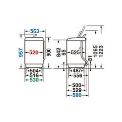 ヨドバシ.com - 東芝 TOSHIBA AW-6G9（W） [全自動洗濯機 6kg グラン