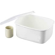 YH-805 [ホーローぬか漬け容器 水取器付 冷蔵庫用]