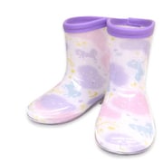 キッズ レインシューズ キラフワ ユニコーン 20cm パープル 6707503-020-13