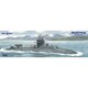 MKR350-039 SSN-683 USS パーチー 原子力潜水艦 後期型 [1/350スケール プラモデル]