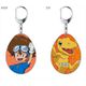 デジモンアドベンチャー： 両面アクリルキーホルダー 八神太一＆アグモン [キャラクターグッズ]